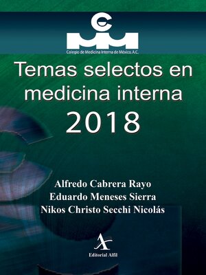 cover image of Temas selectos en medicina interna 2018